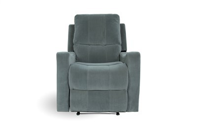 Sillón Reclinable 2 Plazas Tela Marrón
