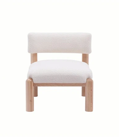 Sillón gris con respaldo alto