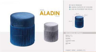 Taburete Con Borlas Factory